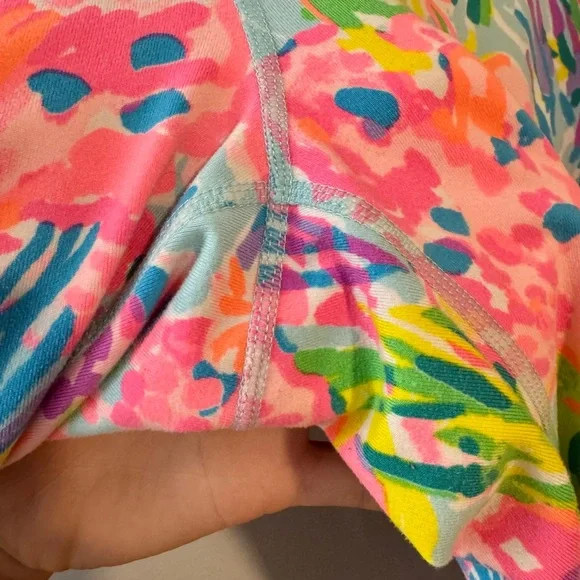 🌴 Lilly Pulitzer Luxletic Leggings, EUC, Size XL - Picture 4 of 4